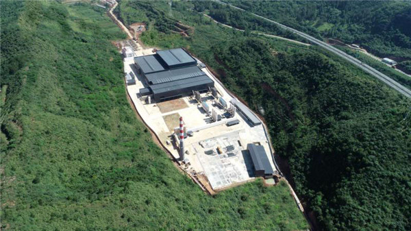 厂区轮廓鸟瞰图